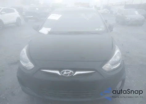 2013 Hyundai Accent Gls from USA, damaged, VIN KMHCT4AE4DU494573